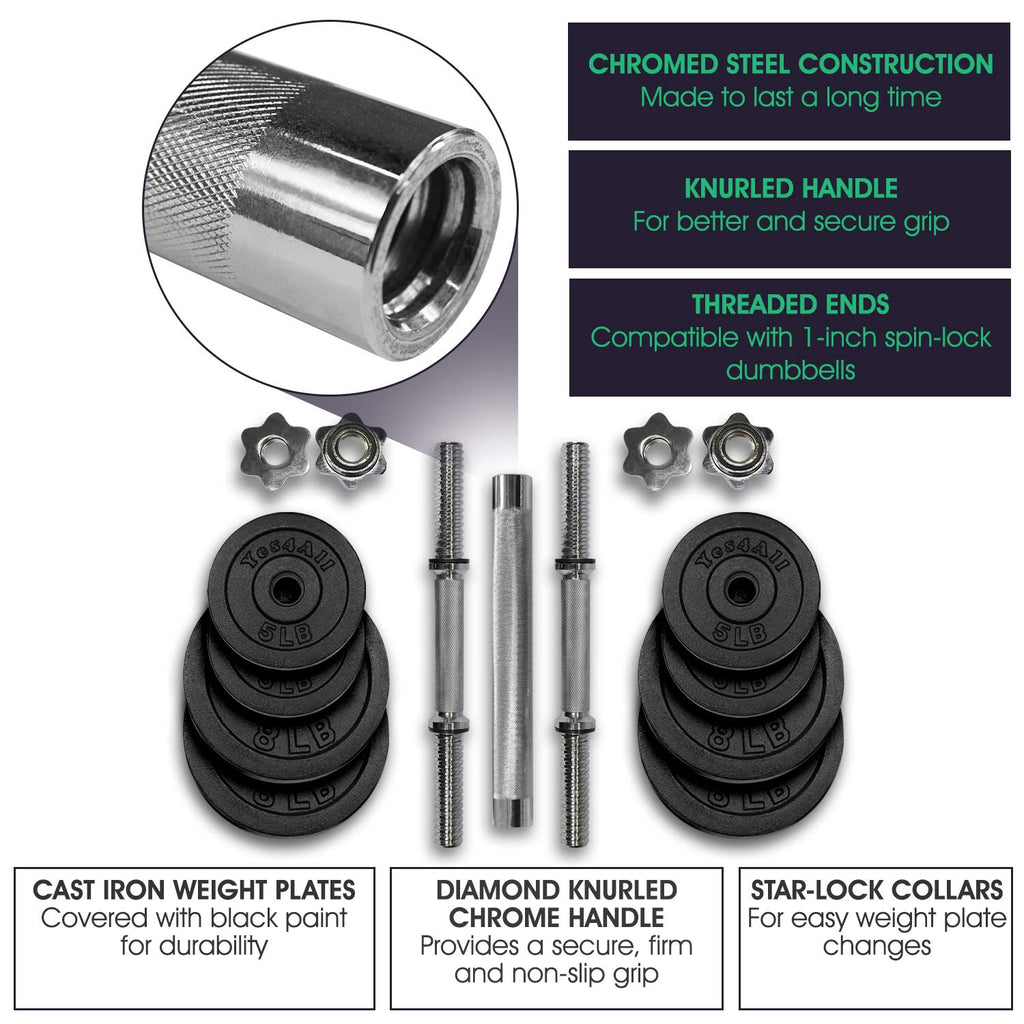 Adjustable Weights Dumbbells Set P565211