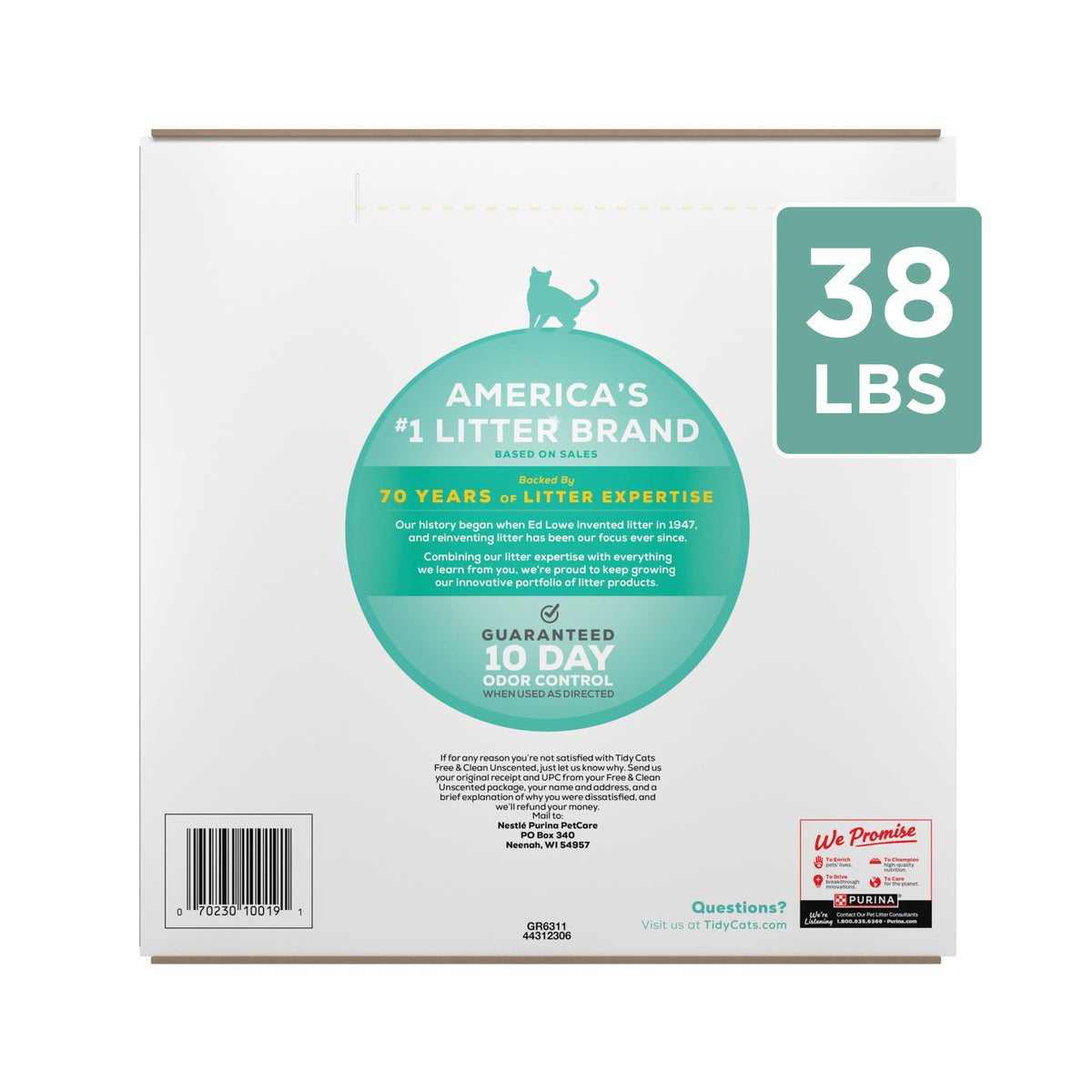 Unscented Clumping Cat Litter M6998
