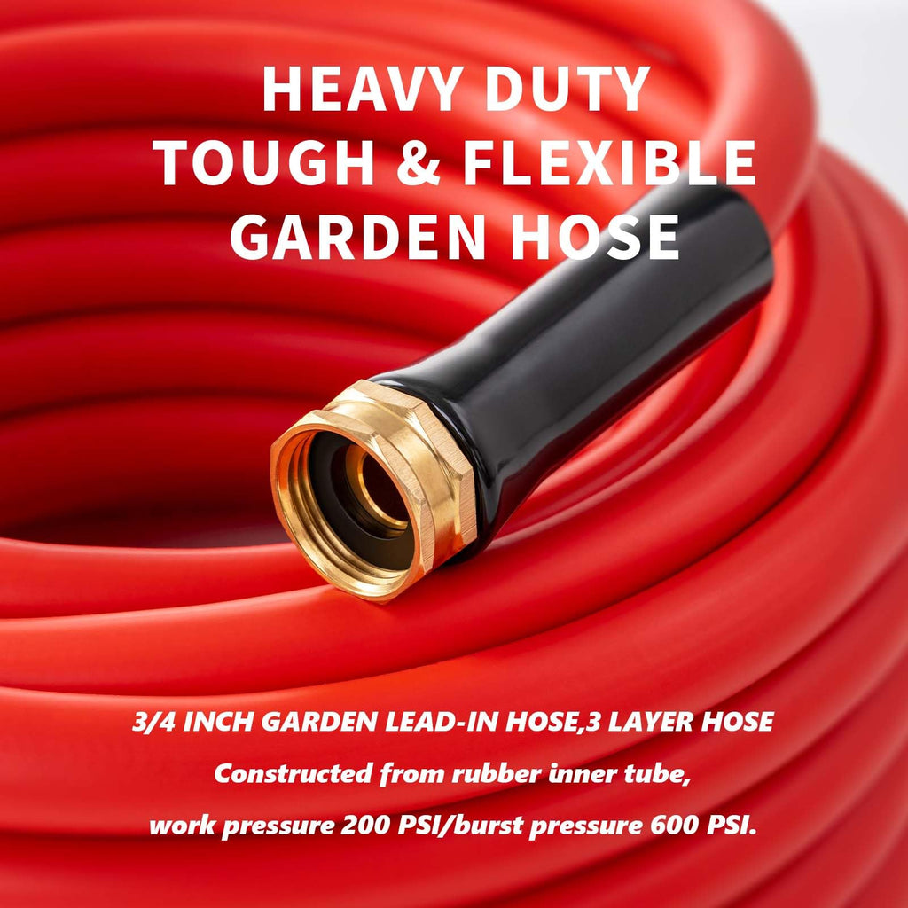 100ft x 3/4” Hot/Cold Water Garden Hose D34960