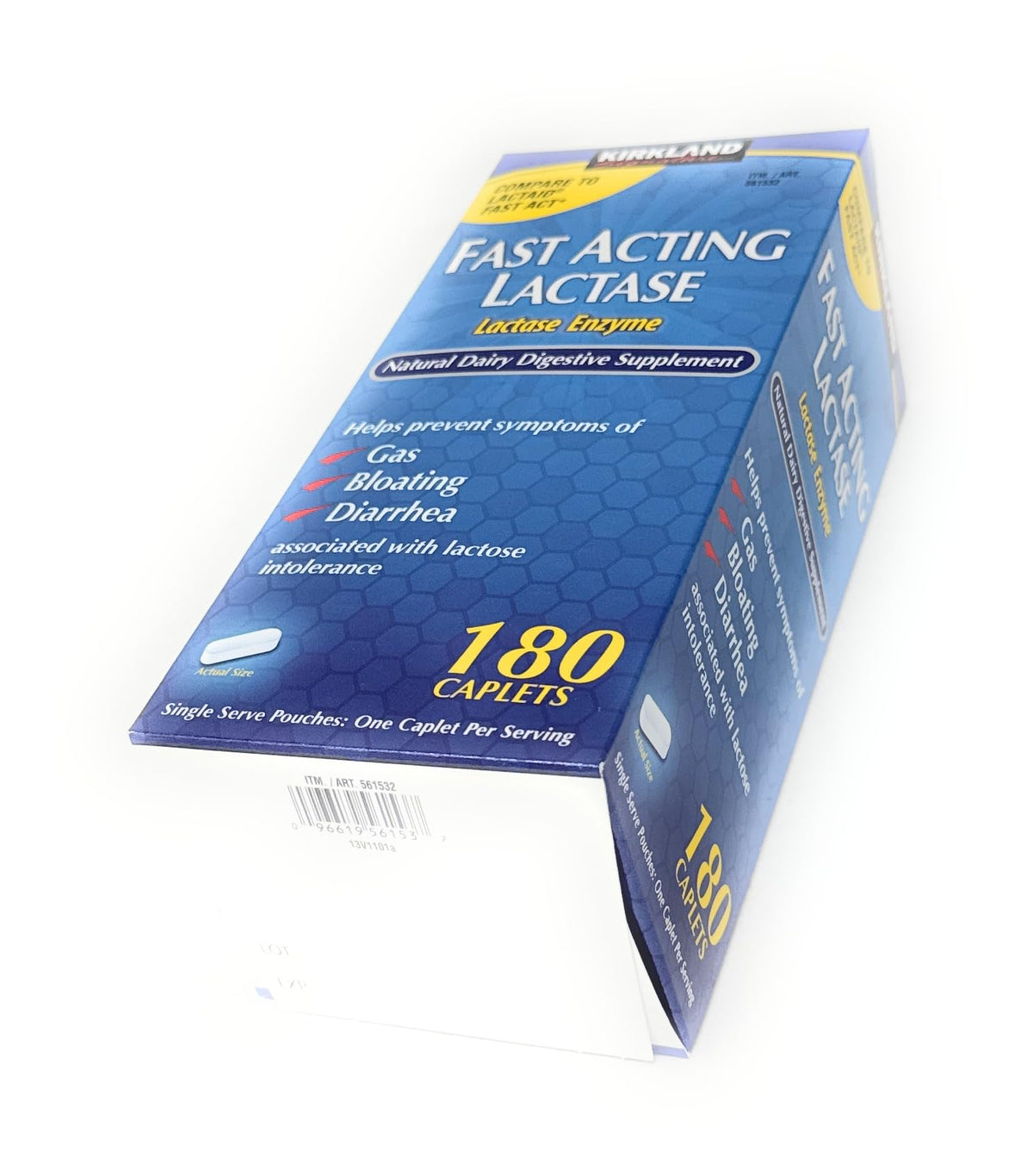 Fast Acting Lactase 180 Caplets Z748