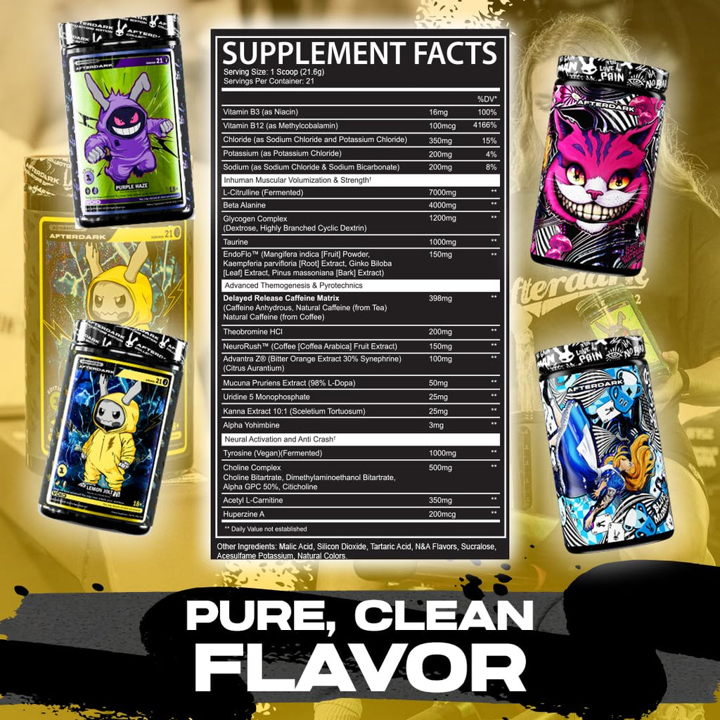 Vegan Gluten-Free Pre-Workout Powder Sour Watermelon Swirl K582