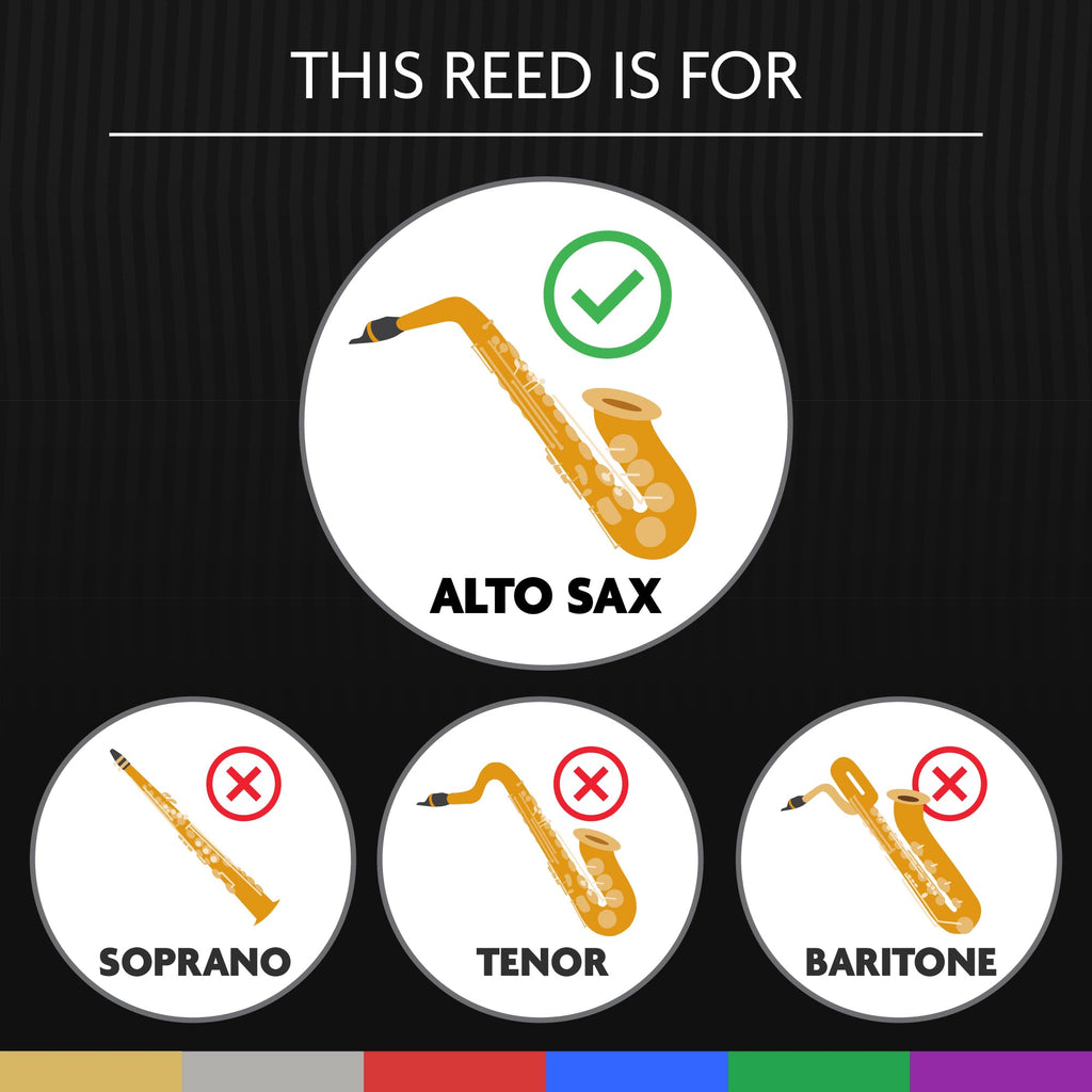 Alto Saxophone Reed Strength 2.50 Synthetic O861039