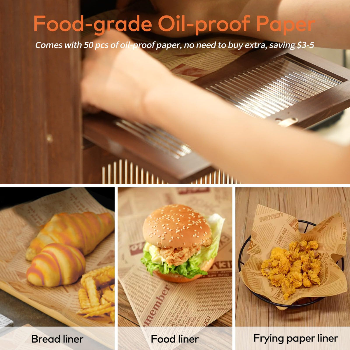 Wood Bread Box with Cutlery Drawer J475223