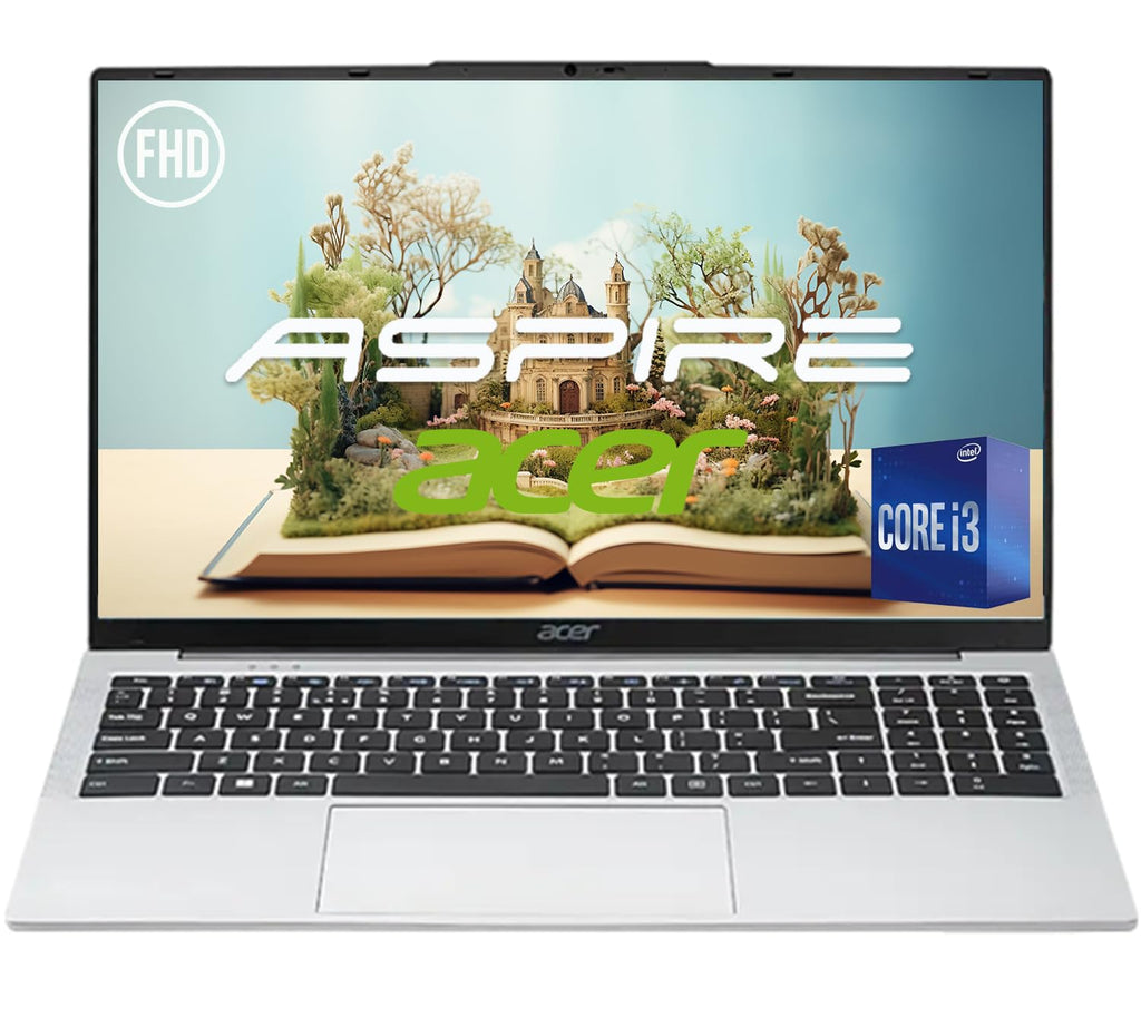 Slim Laptop Intel Core I3 8GB RAM 256GB SSD 15.6" FHD Windows 11 E8473