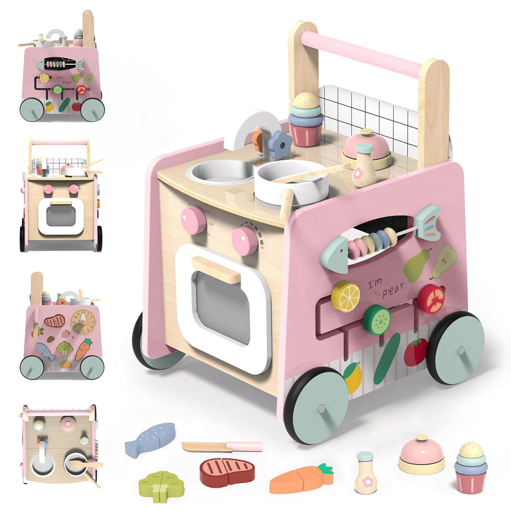 Wooden Baby Walker 4-in-1 N417