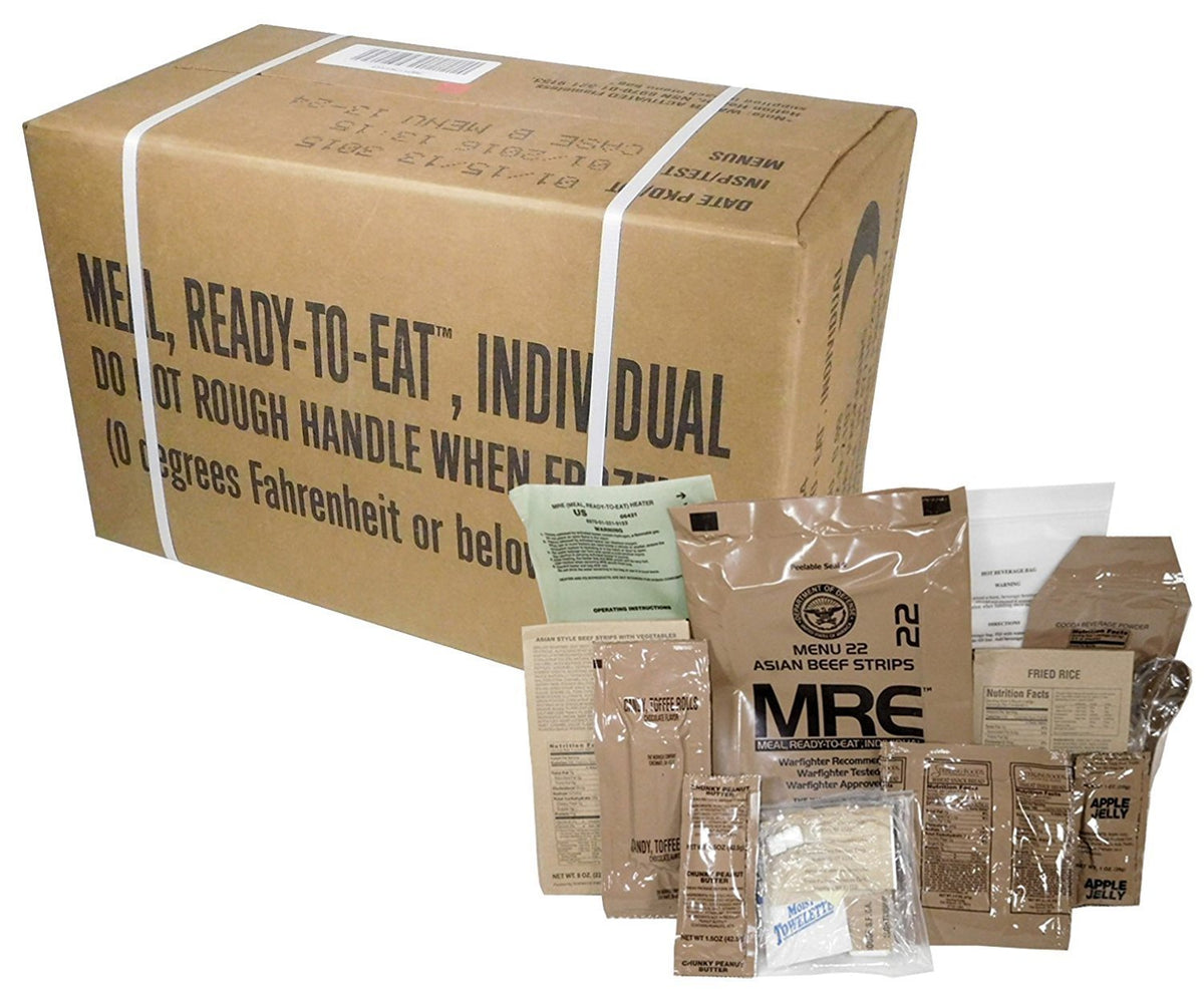 12 Meals Military Surplus Meal Ready to Eat G9734