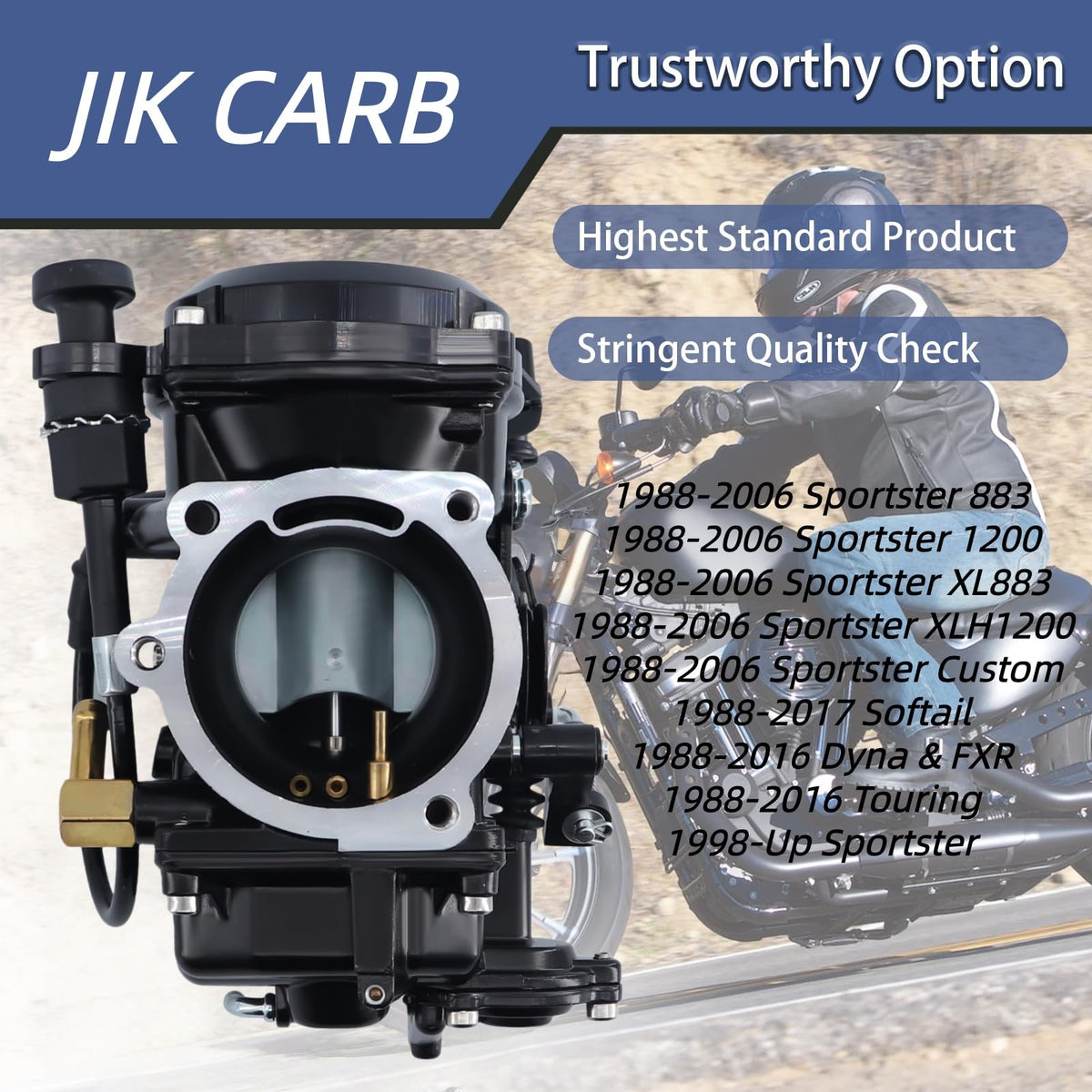 Black CV40 Carburetor L21524