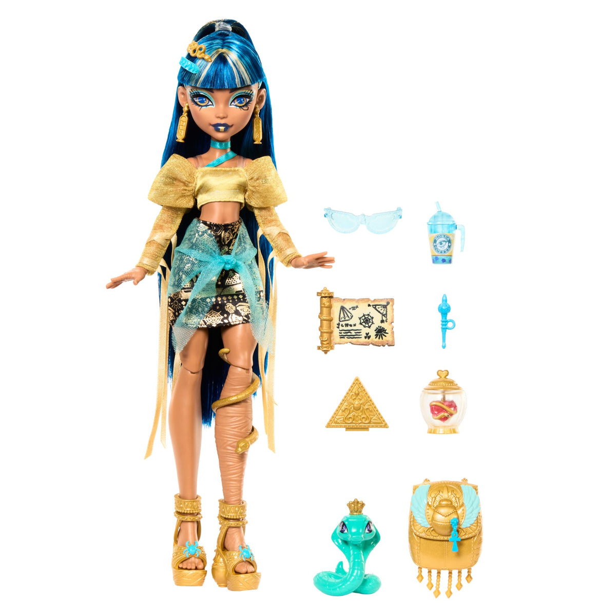 Doll in Golden Clothes E879