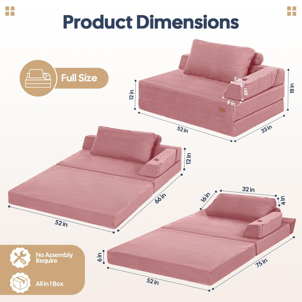 Folding Sofa Bed Chair X384