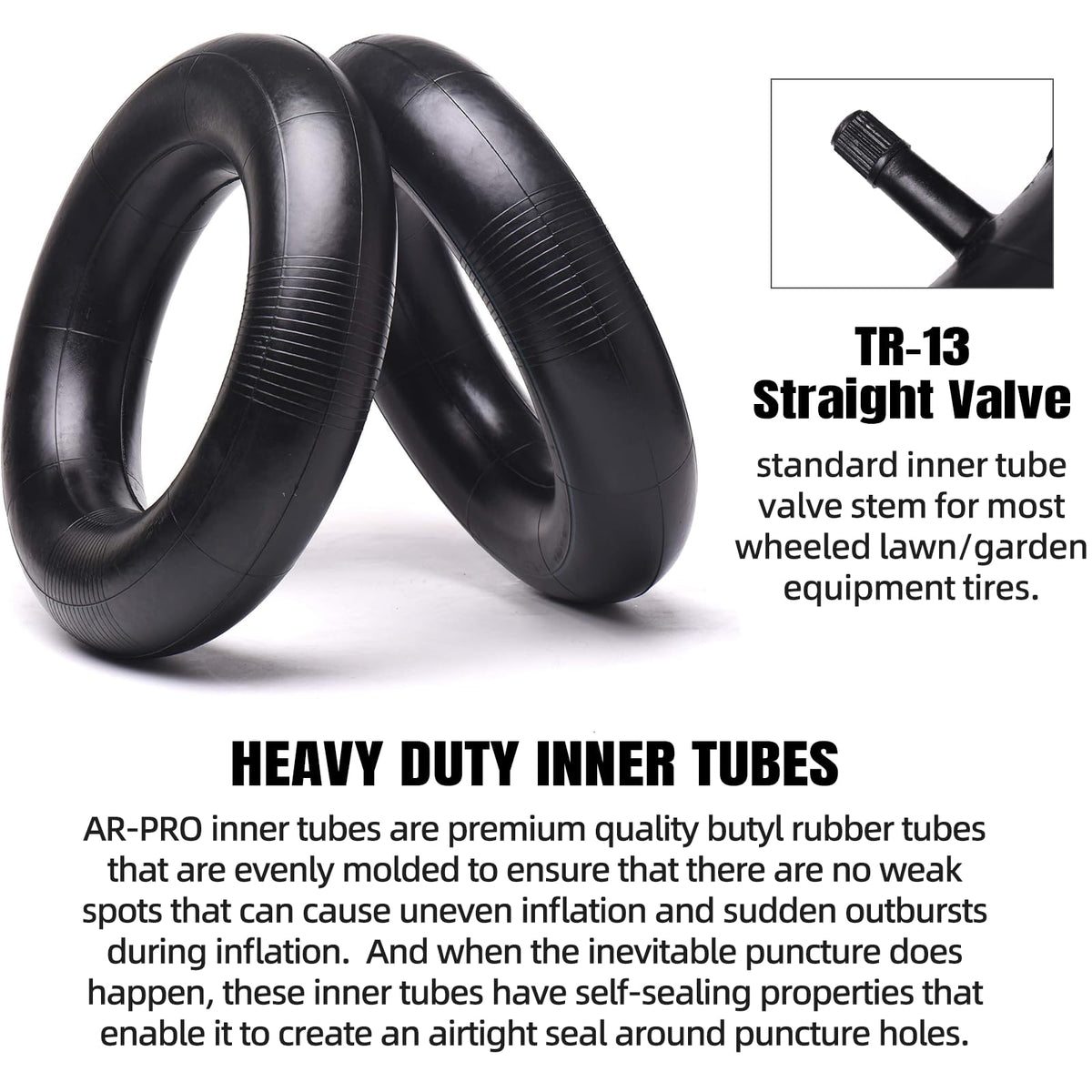 4.80/4.00-8" Tire and Inner Tube Set Q8178