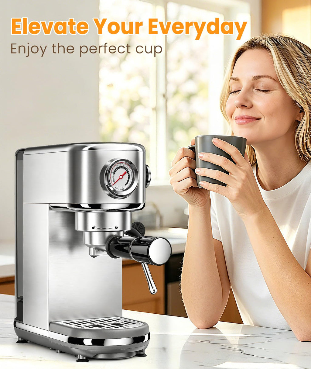 20 Bar Espresso Machine with Milk Frother Z25207