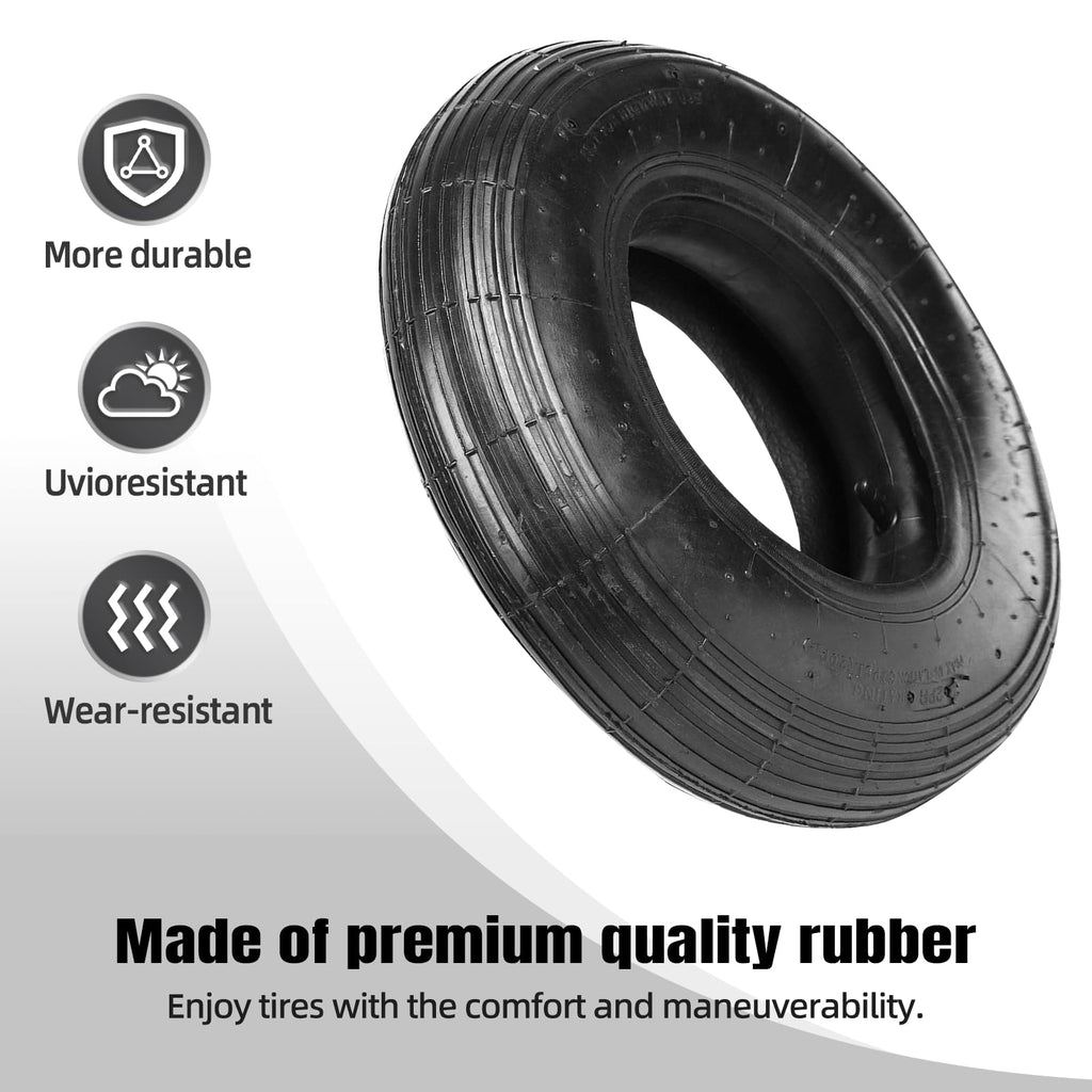 4.80/4.00-8" Tire and Inner Tube Set Q8178