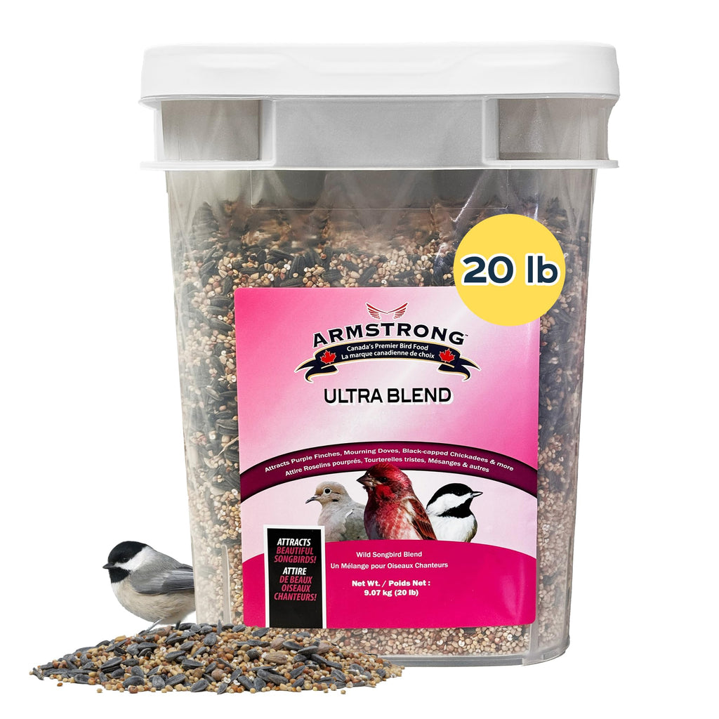 Wild Bird Food Ultra Blend 20 Pound Pail Z24134