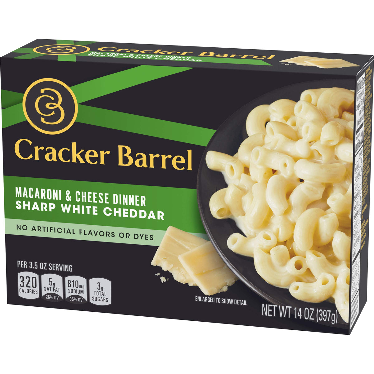Sharp White Cheddar Macaroni & Cheese Dinner 12 ct P295958