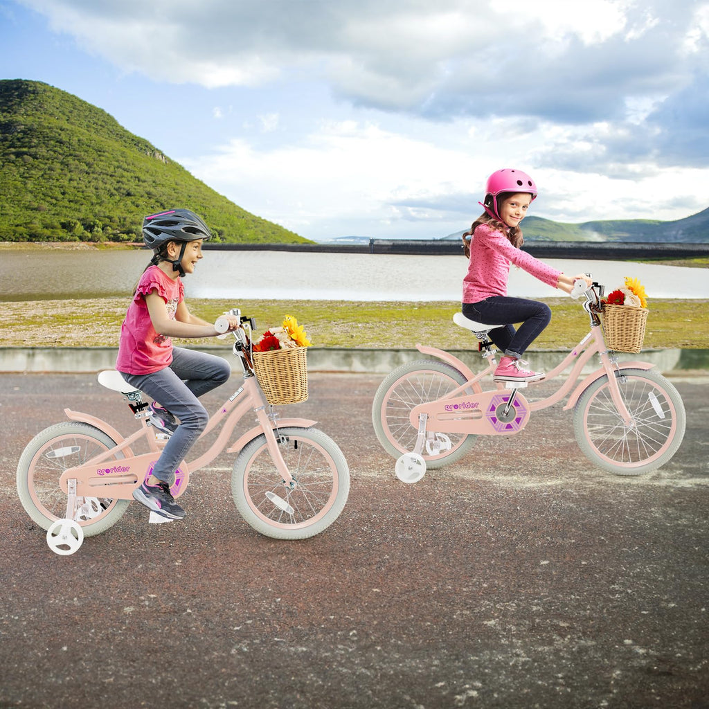 14 16 18 Inch Kids Bike with Training Wheels T376