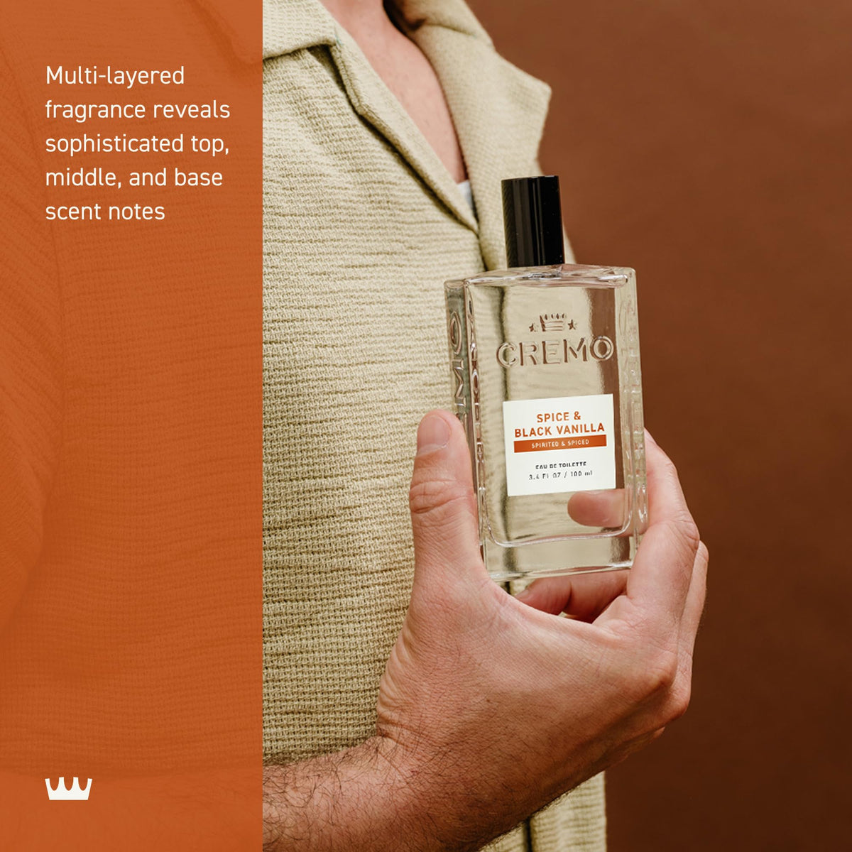 Spice & Black Vanilla Cologne Spray 3.4 Fl Oz J49353