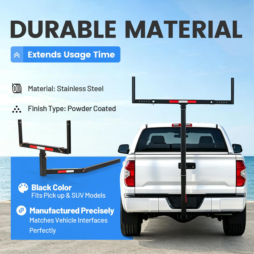 Truck Bed Extender Hitch Mount Extension Rack T149