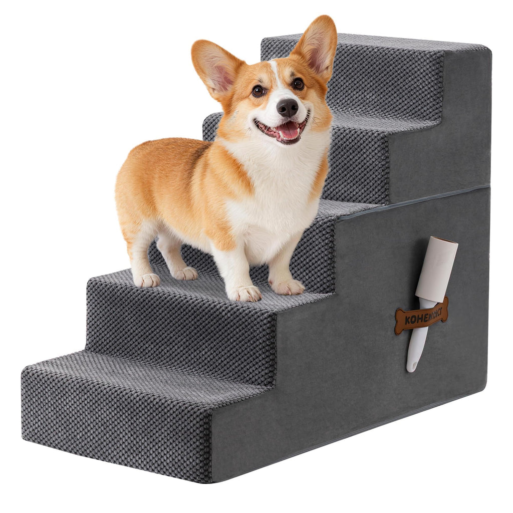 Detachable Non-Slip Grey Dog Stairs C355
