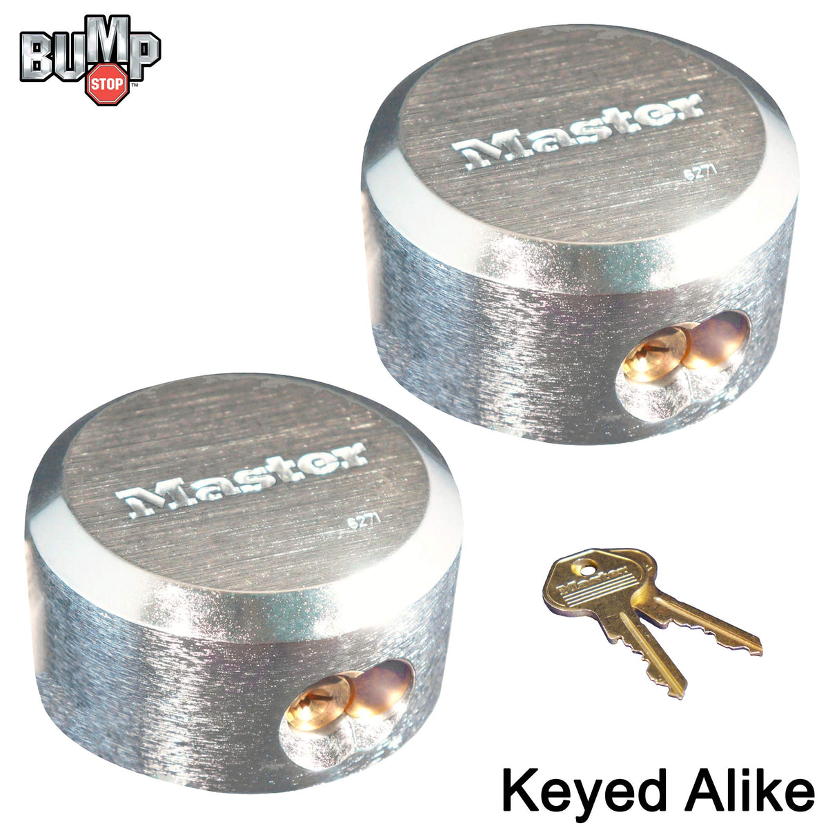 Hidden Shackle Padlocks Keyed Alike D43640