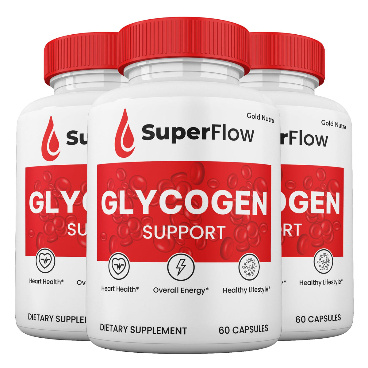 3 Pack All Natural Capsules J12045