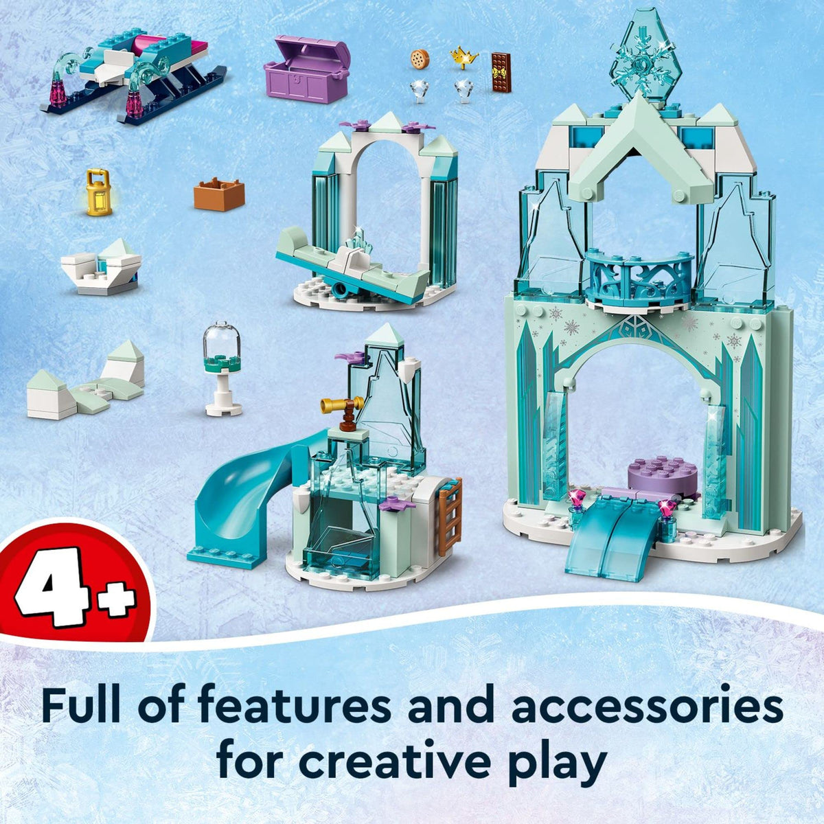 Castle Toy with Disney Princess Mini-Doll Figures S46014