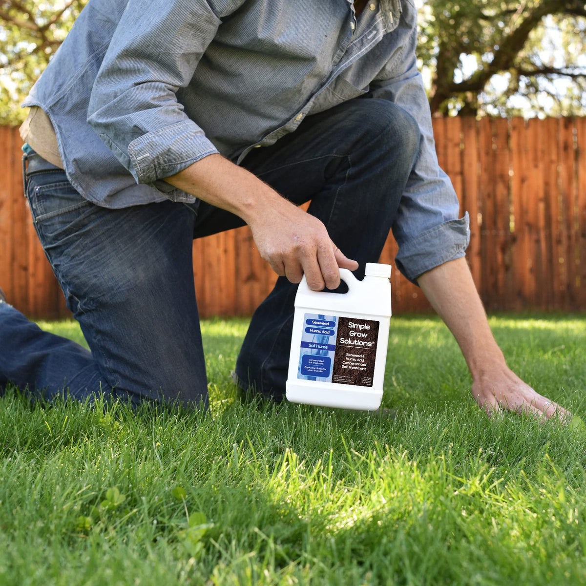 Organic Liquid Sea Kelp and Humic Acid Soil Concentrate 32 Ounce L78174