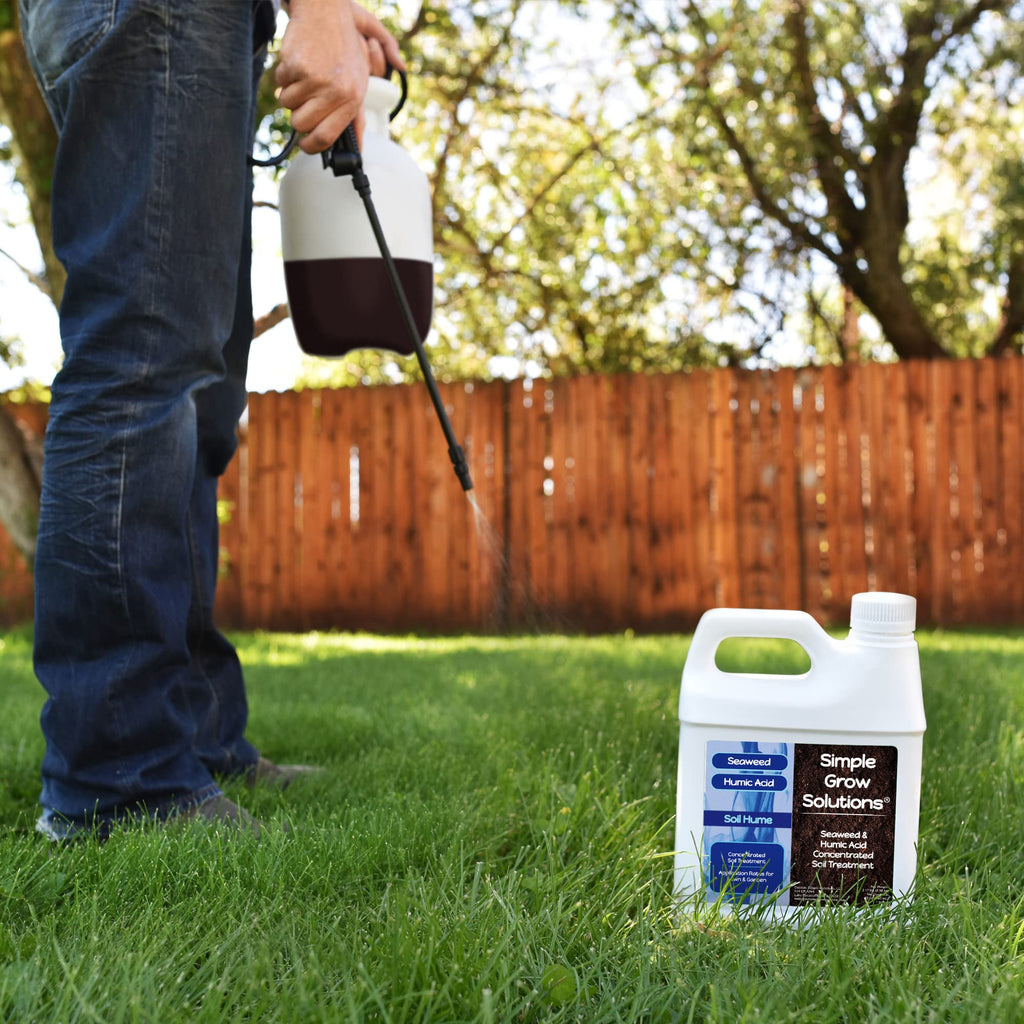 Organic Liquid Sea Kelp and Humic Acid Soil Concentrate 32 Ounce L78174