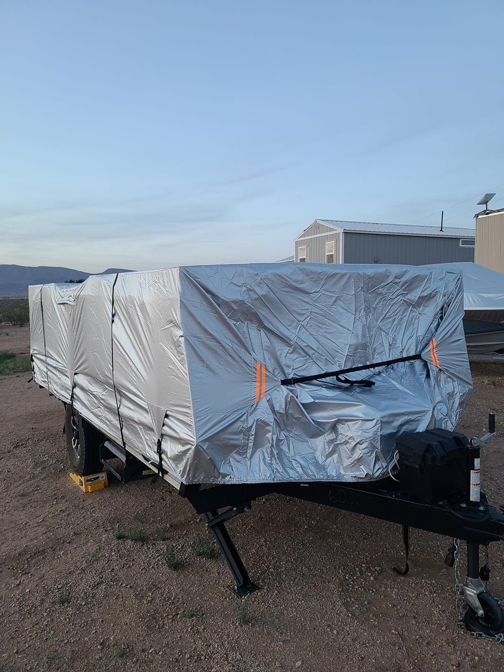 14'-16' Waterproof Oxford Fabric Camper Cover Y2679