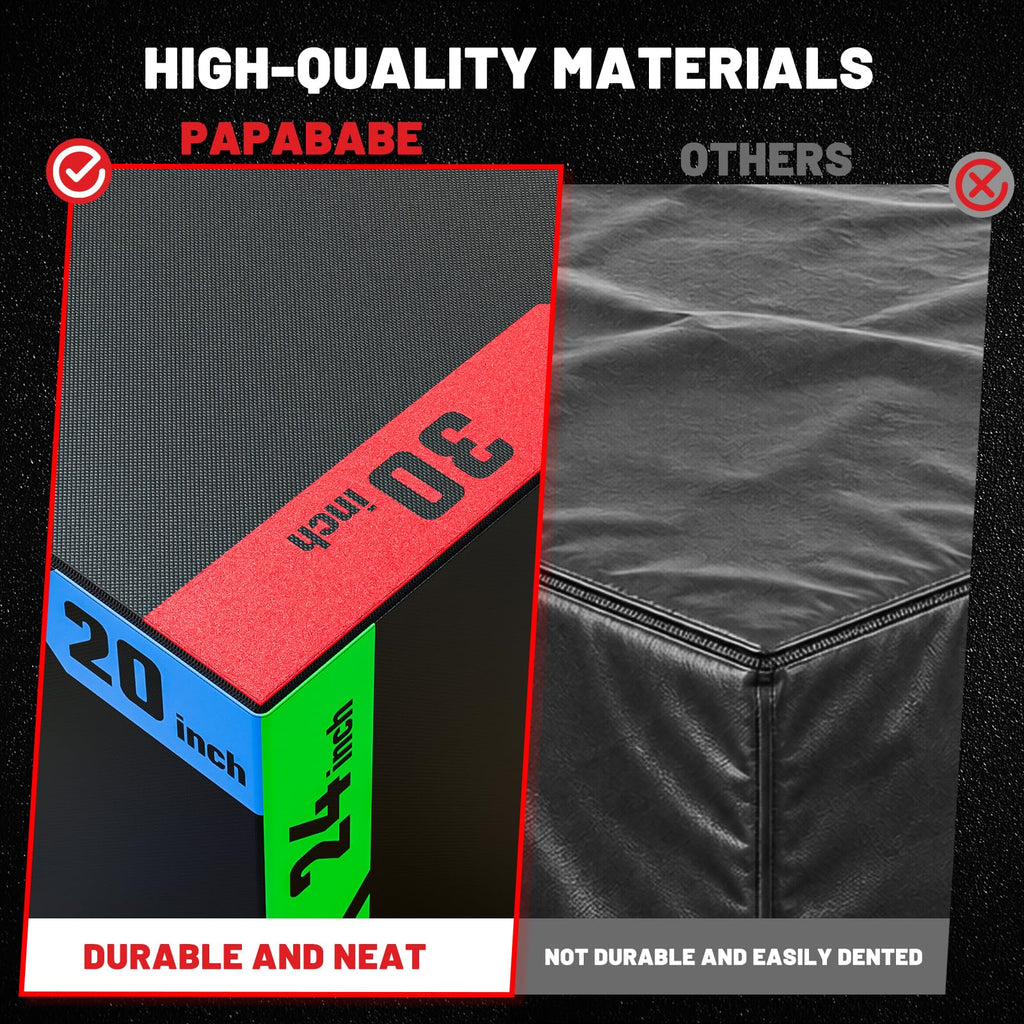 3-in-1 Anti-Slip High-Density Foam Jump Box J89136