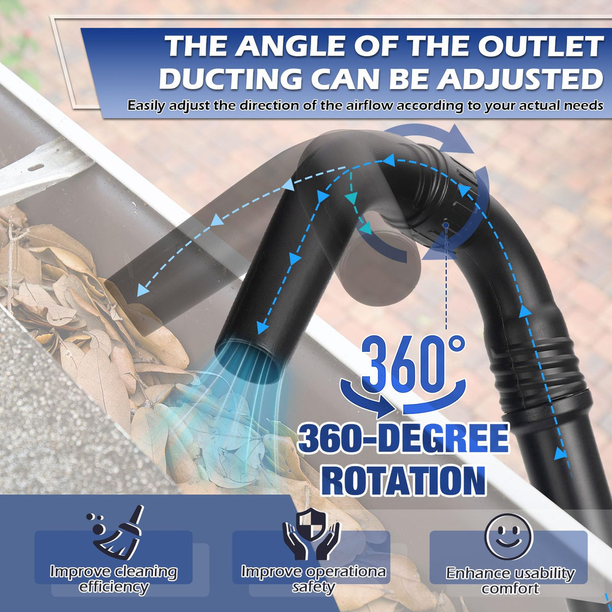 Universal Gutter Cleaning Tools for Leaf Blowers X841289