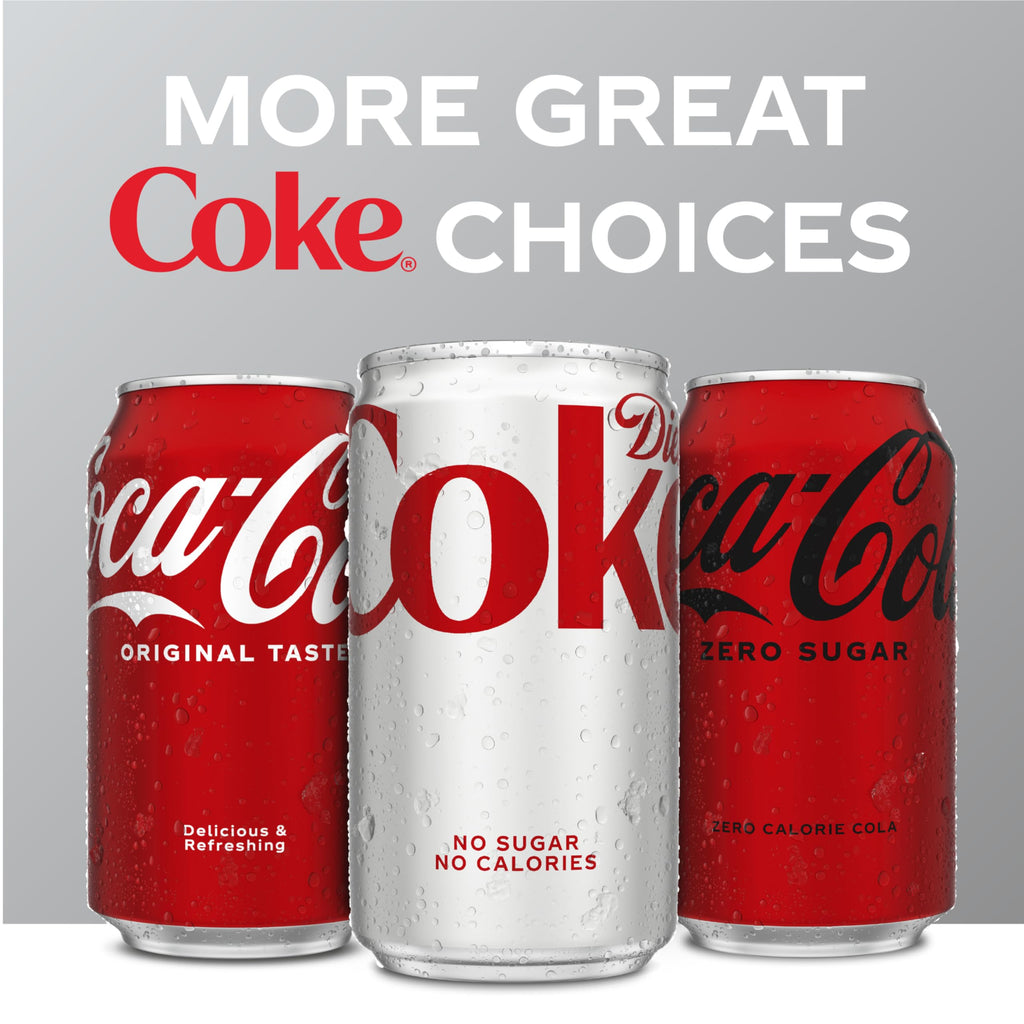Diet Coke Soda Soft Drink, 12 fl oz, 35 Pack P571