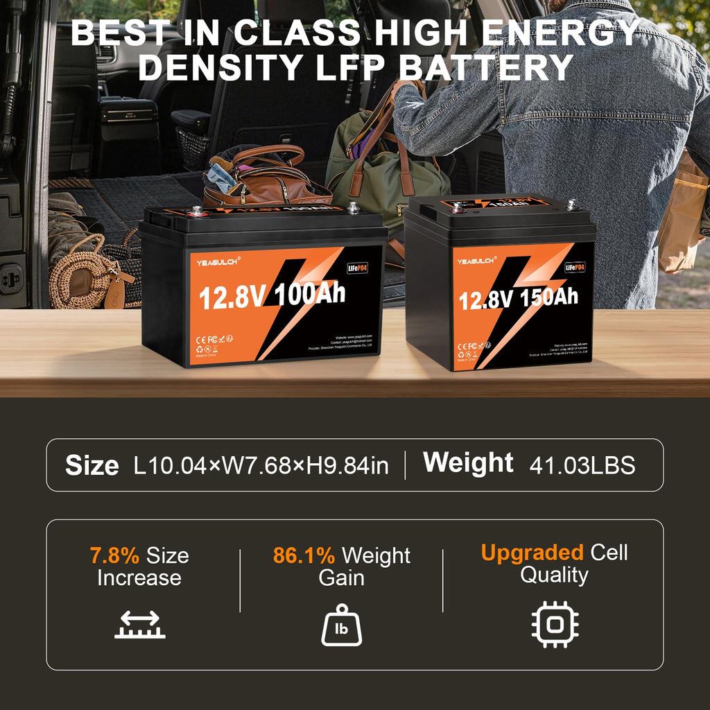 12V 150Ah LiFePO4 Lithium Battery Z872308