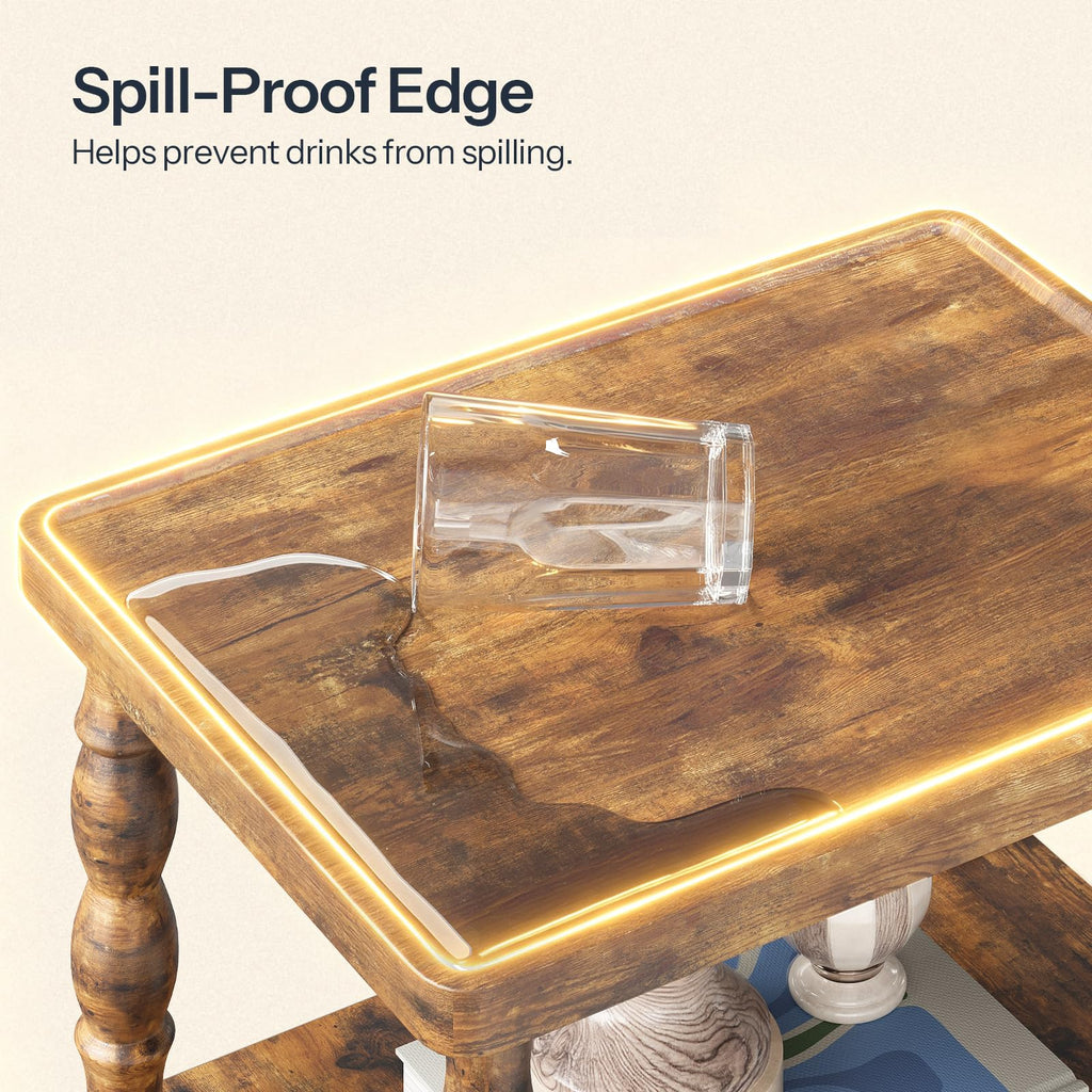 Small 3-Tier End Table W553