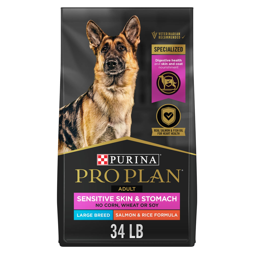 Sensitive Skin & Stomach Large Breed Dog Food 34 lb Bag U218623