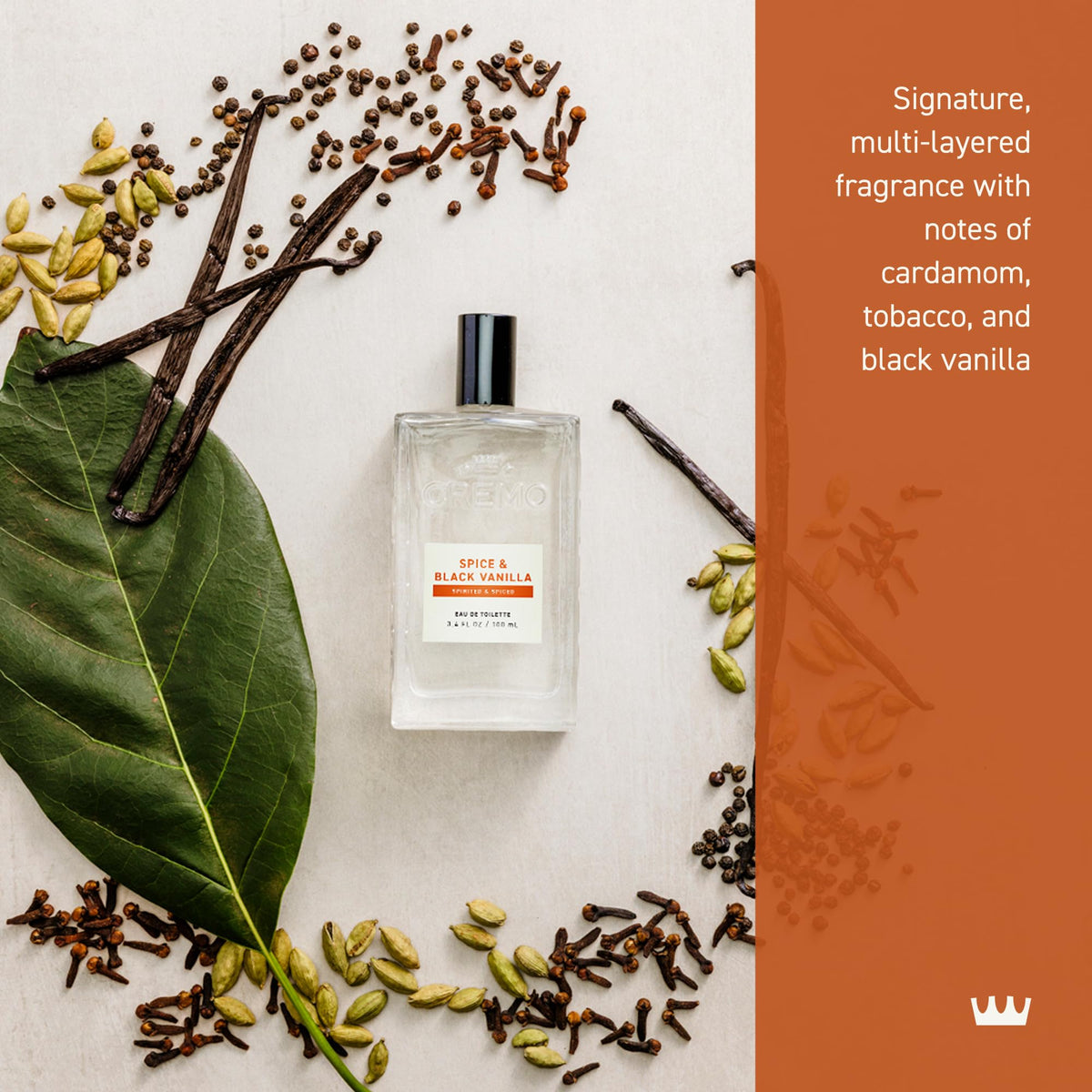 Spice & Black Vanilla Cologne Spray 3.4 Fl Oz J49353