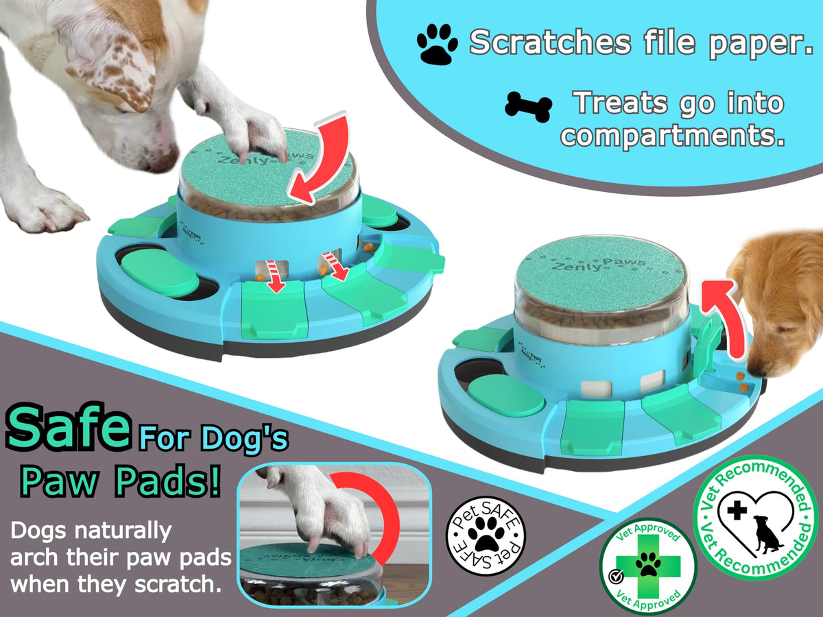 Dog Nail Scratch Board with Treat Dispenser X613