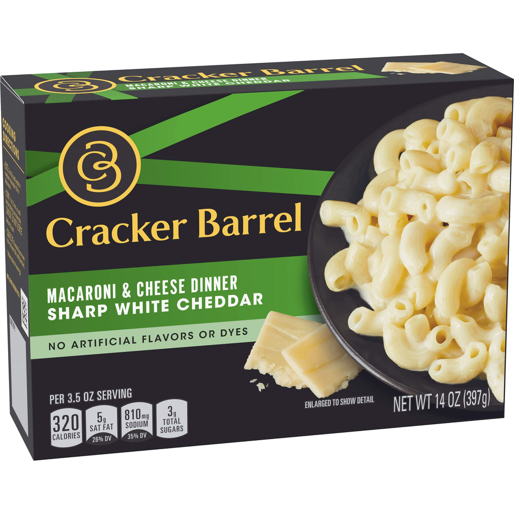 Sharp White Cheddar Macaroni & Cheese Dinner 12 ct P295958