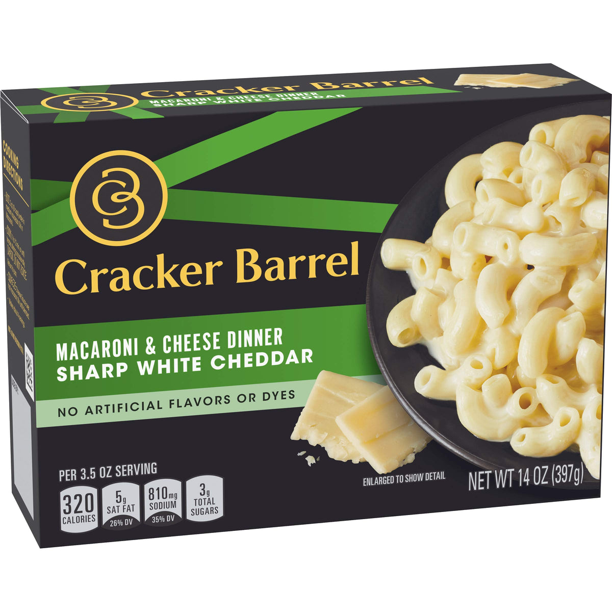 Sharp White Cheddar Macaroni & Cheese Dinner 12 ct P295958