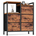 Rustic Brown 5 Drawer Dresser N3119