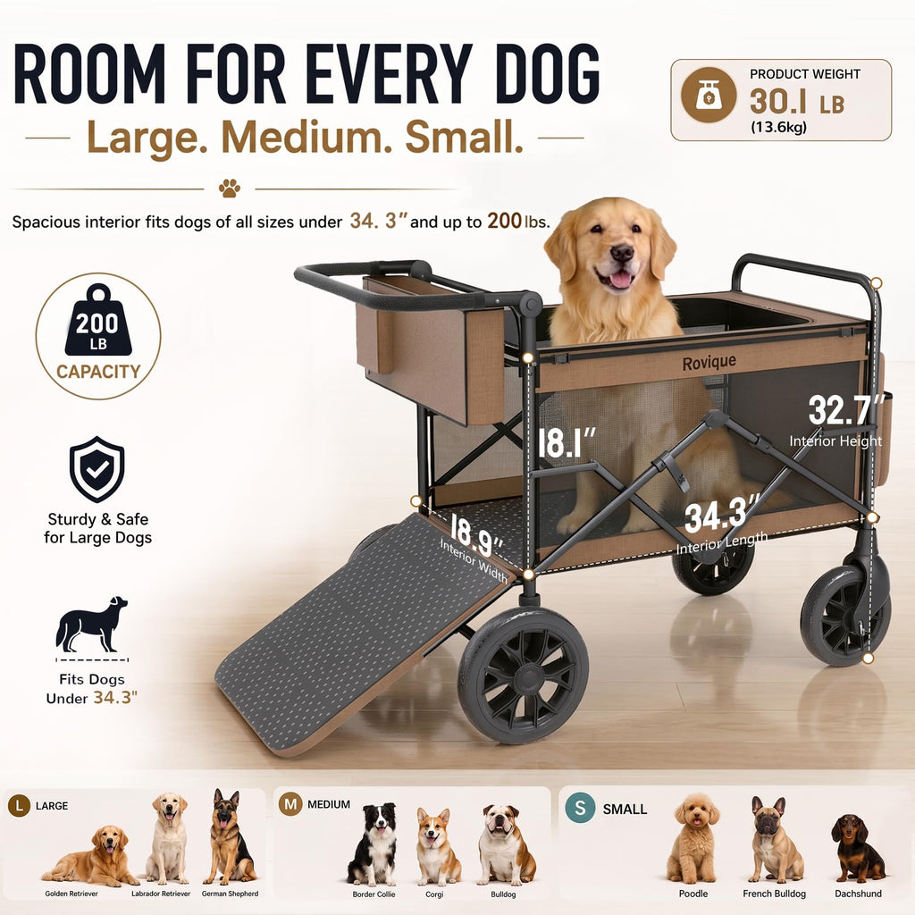 Foldable Dog Stroller N267