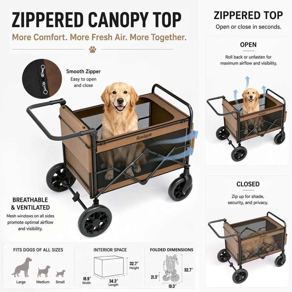 Foldable Dog Stroller N267
