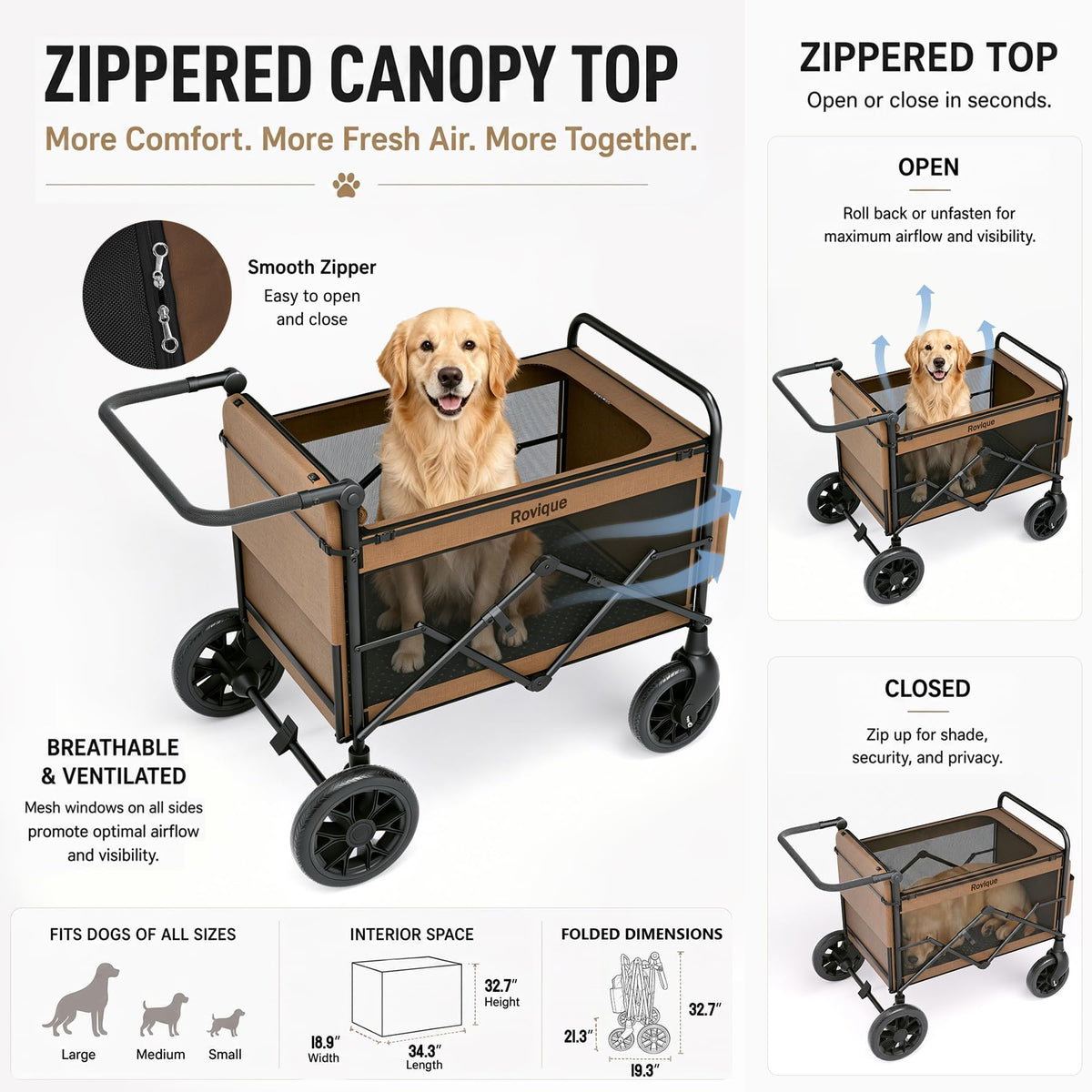 Foldable Dog Stroller N267