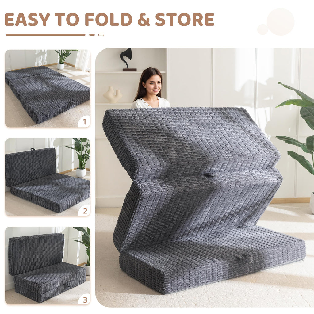 Memory Foam Tri-Folding Mattress J871