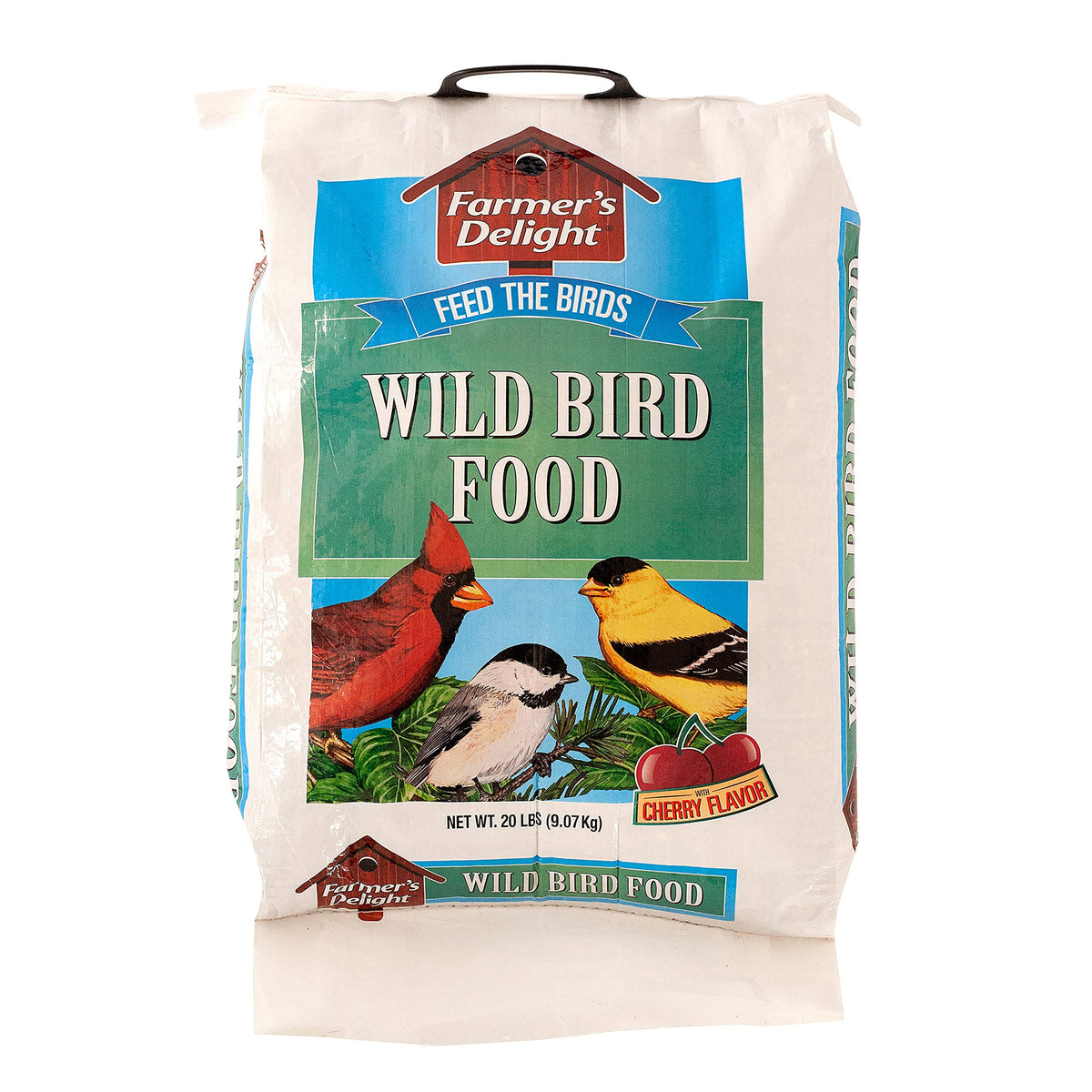 Wild Bird Food with Cherry Flavor 20-Pound Bag and Black Oil Sunflower Seed 5-Pound M265883