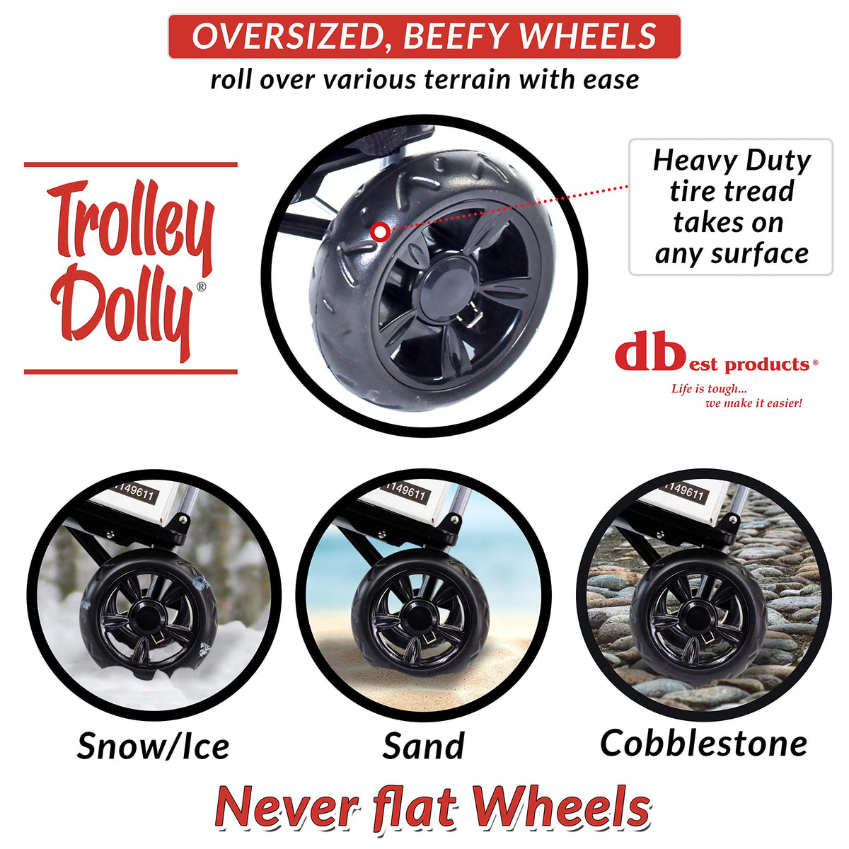 Black Foldable Shopping Cart with Wheels and Removable Bag I9797