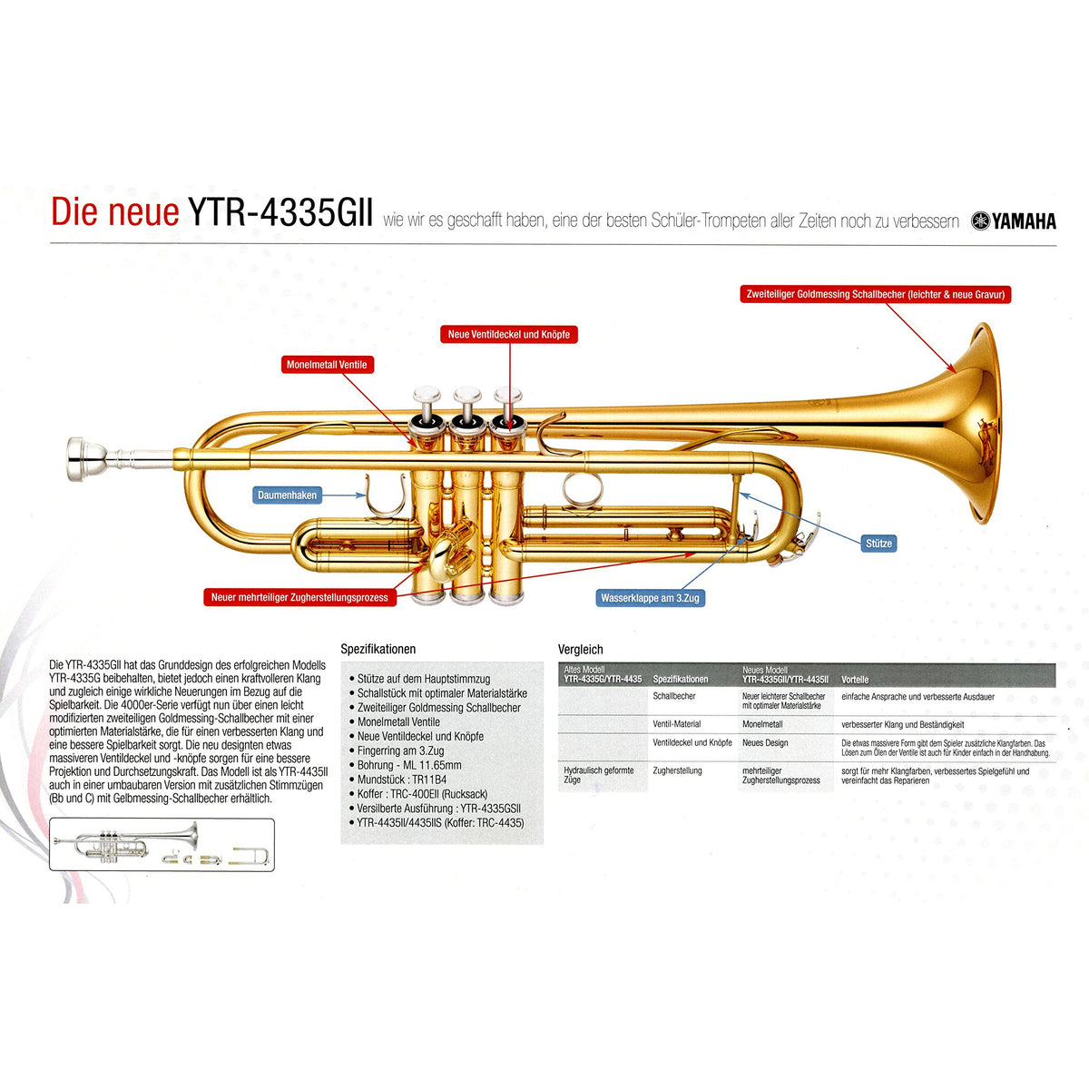 Bb Gold Lacquer Trumpet X78495