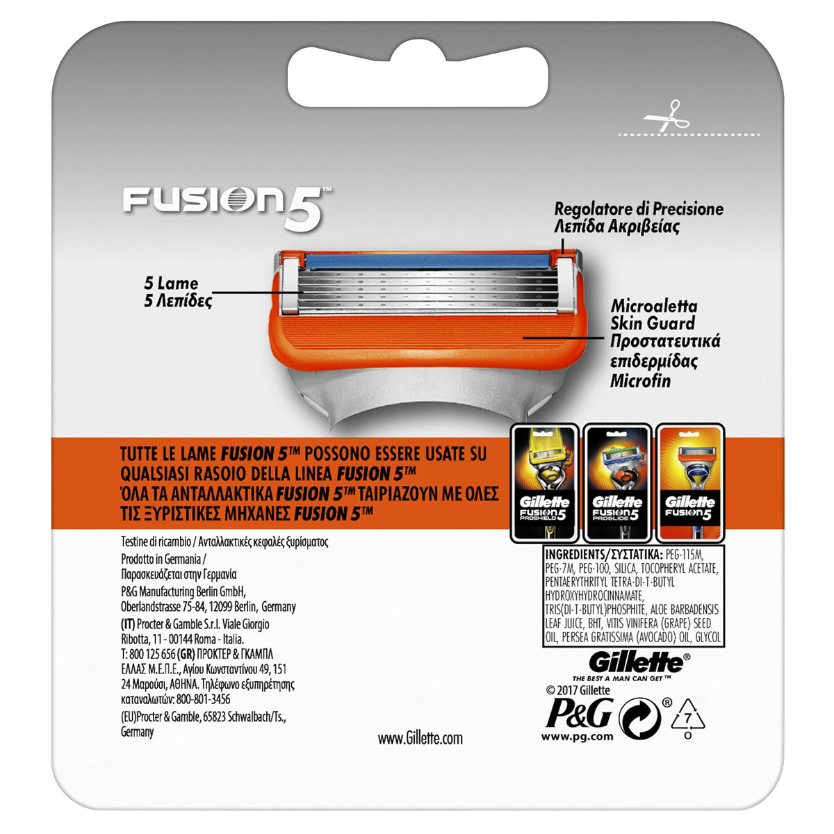 5 Blades Replacement P53778