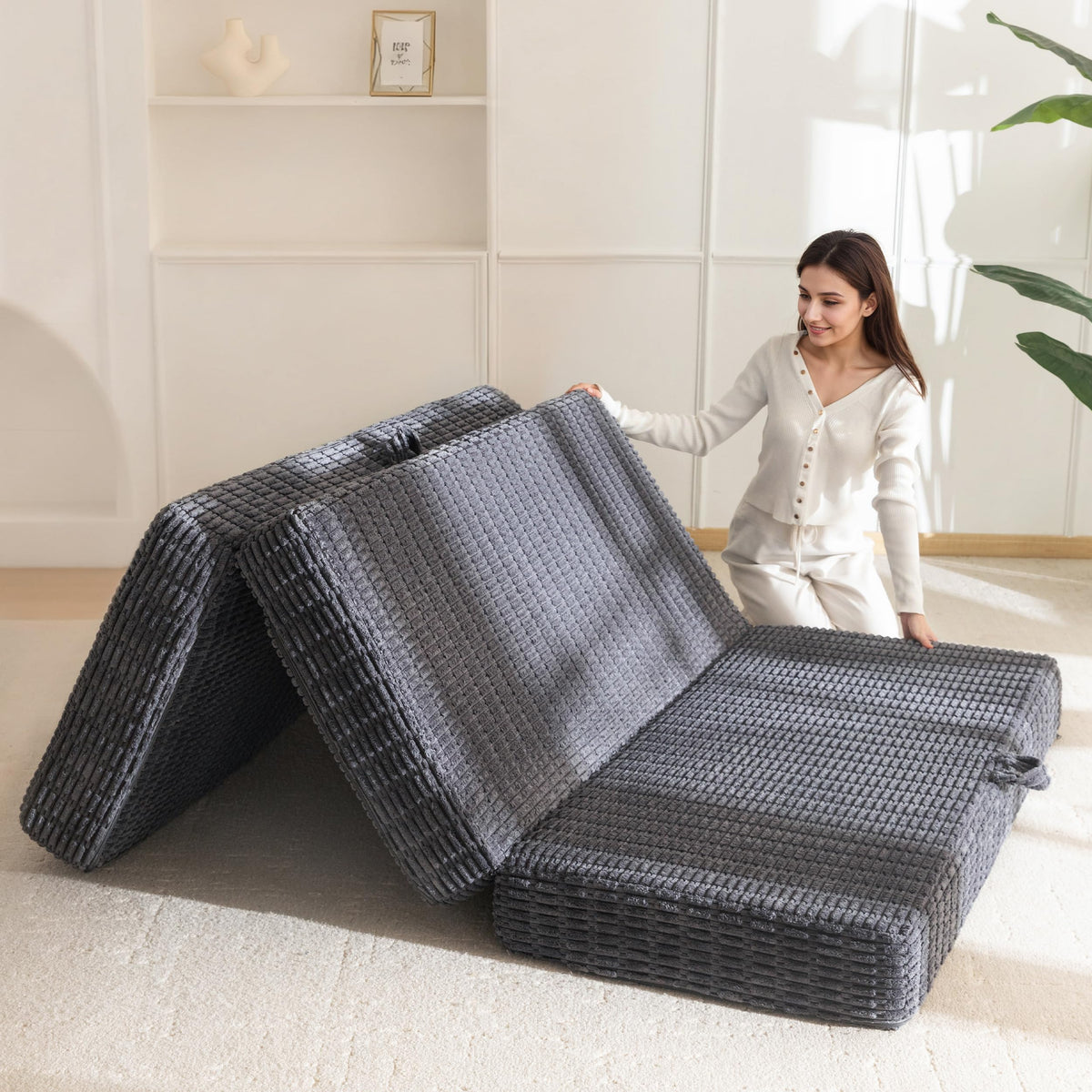 Memory Foam Tri-Folding Mattress J871