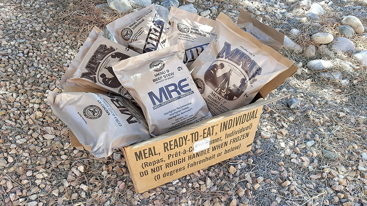 12 Meals Military Surplus Meal Ready to Eat G9734